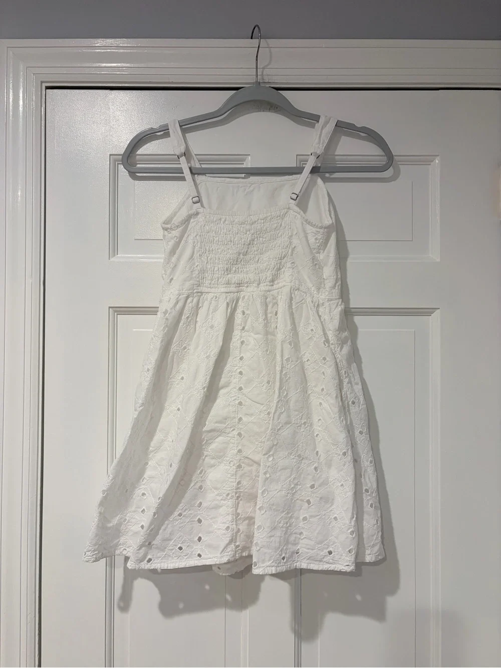 abercrombie kids White Eyelet Sundress